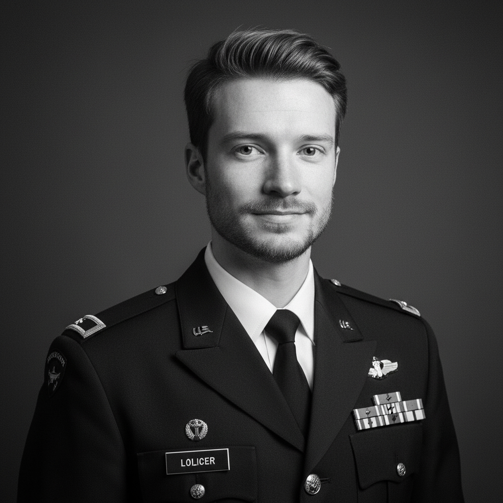 Gemini Portrait — Militaire
