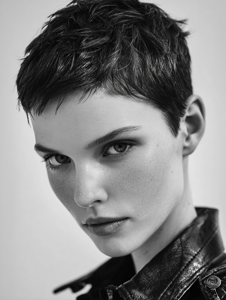 THE FACE — Portrait B&W