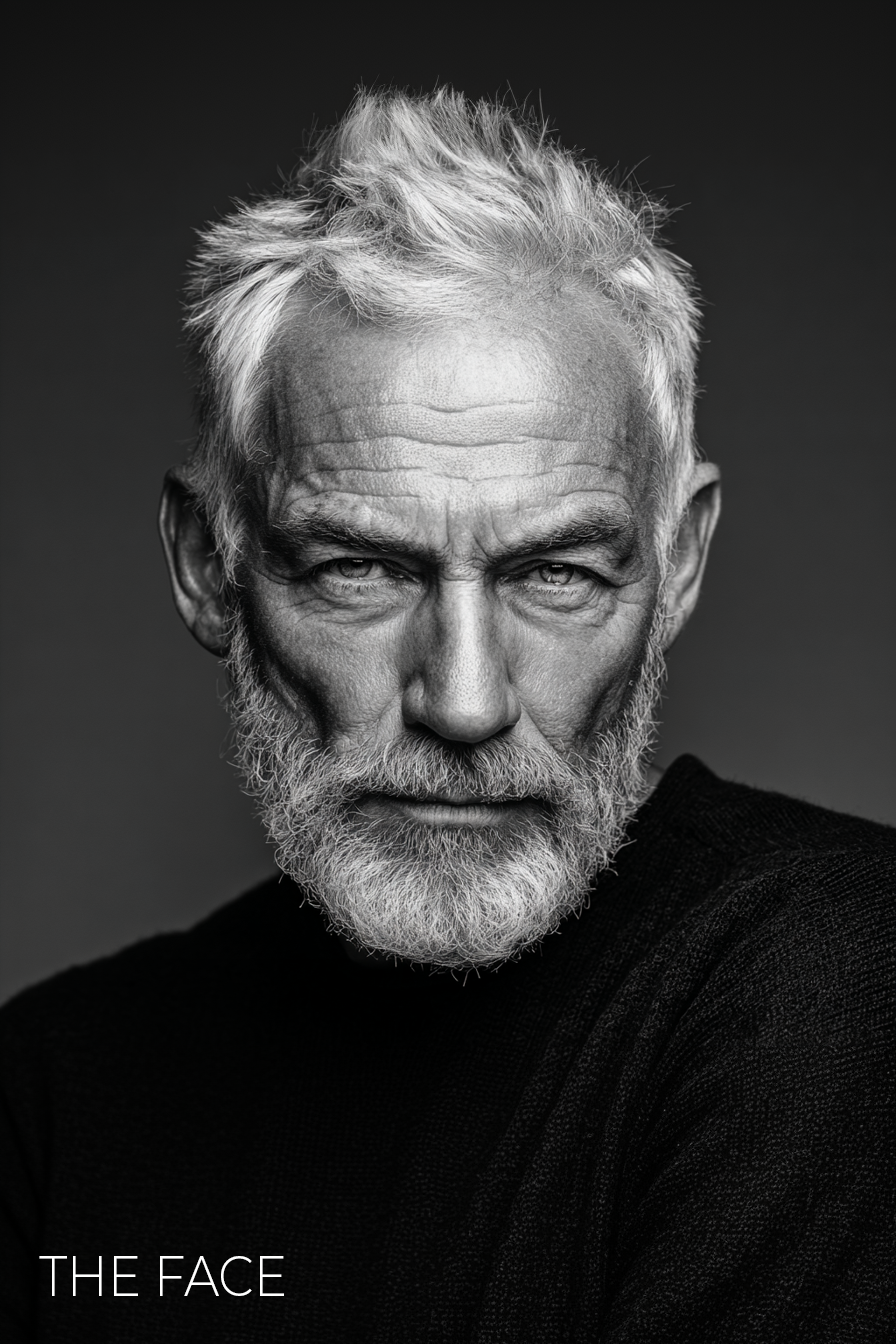 THE FACE — Portrait B&W