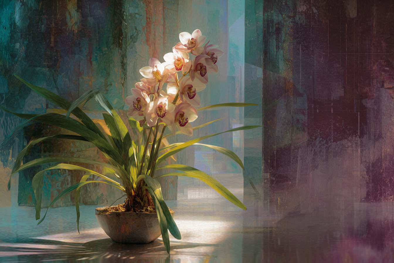 THE FLORILEGIUM — Orchidées cymbidium