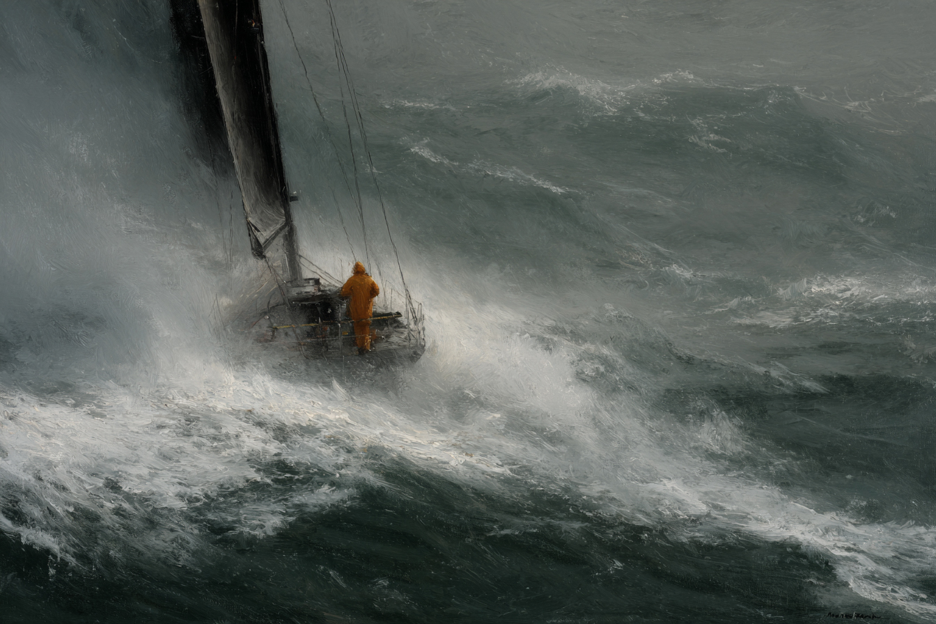 Vendée Globe · Solo Skipper · Winslow Homer · Close-up