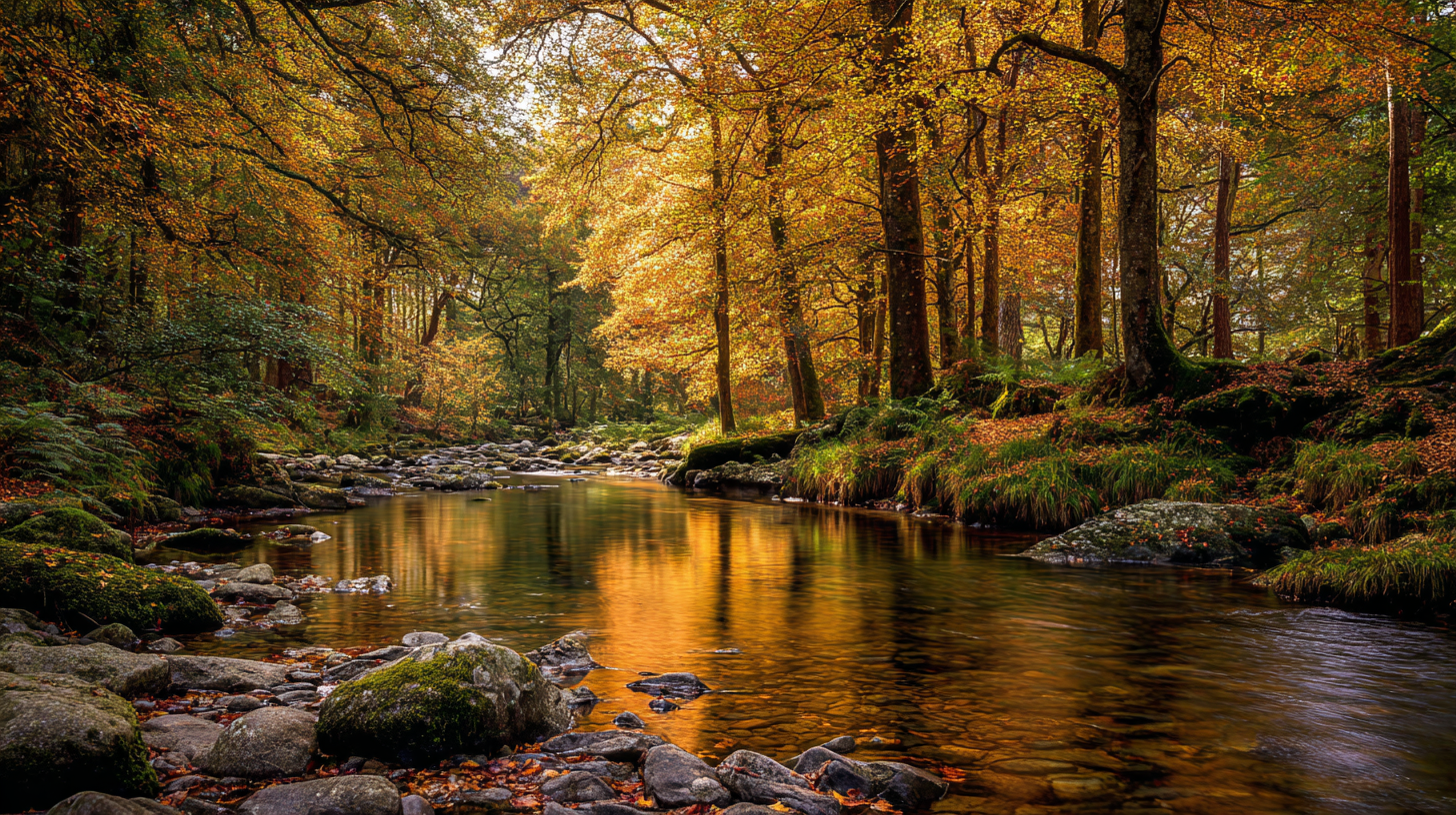 Rivière en automne — original