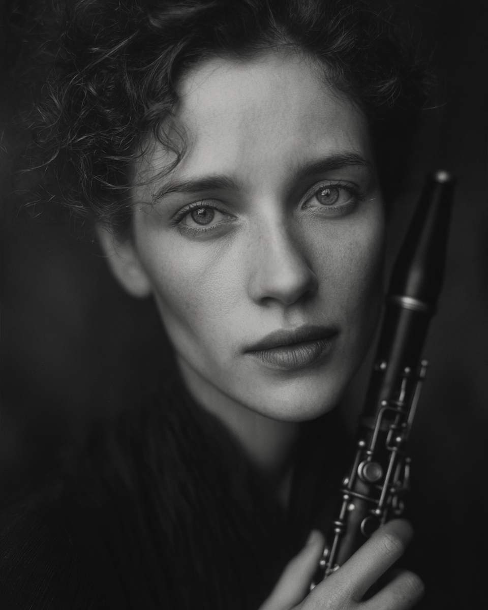 THE MUSICIANS — Portrait musicienne clarinette