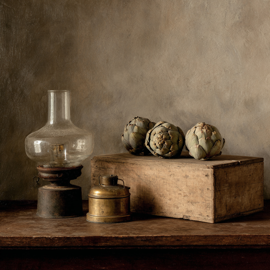 THE STILL LIFE — Artichauts