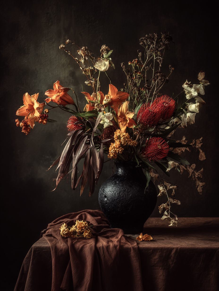 Baroque Hollandais · Lys orientaux · Van Huysum