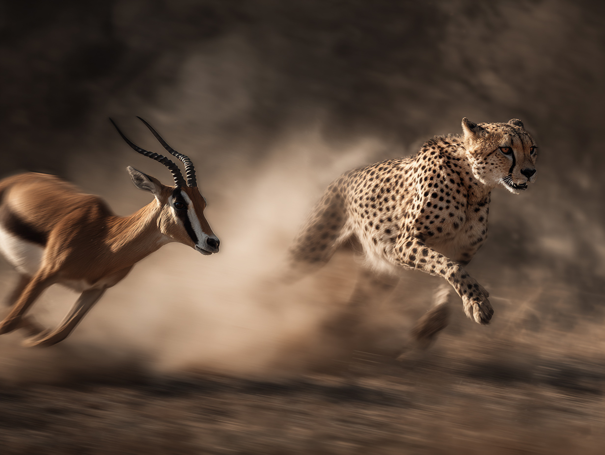 The Hunt — chasse explosive motion blur