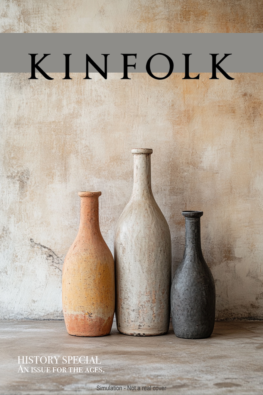 THE STILL LIFE → The Darkroom — nature morte habillée en couverture magazine Kinfolk