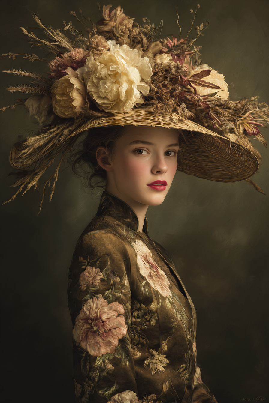Chapeau Vermeer · Collection MAÎTRES