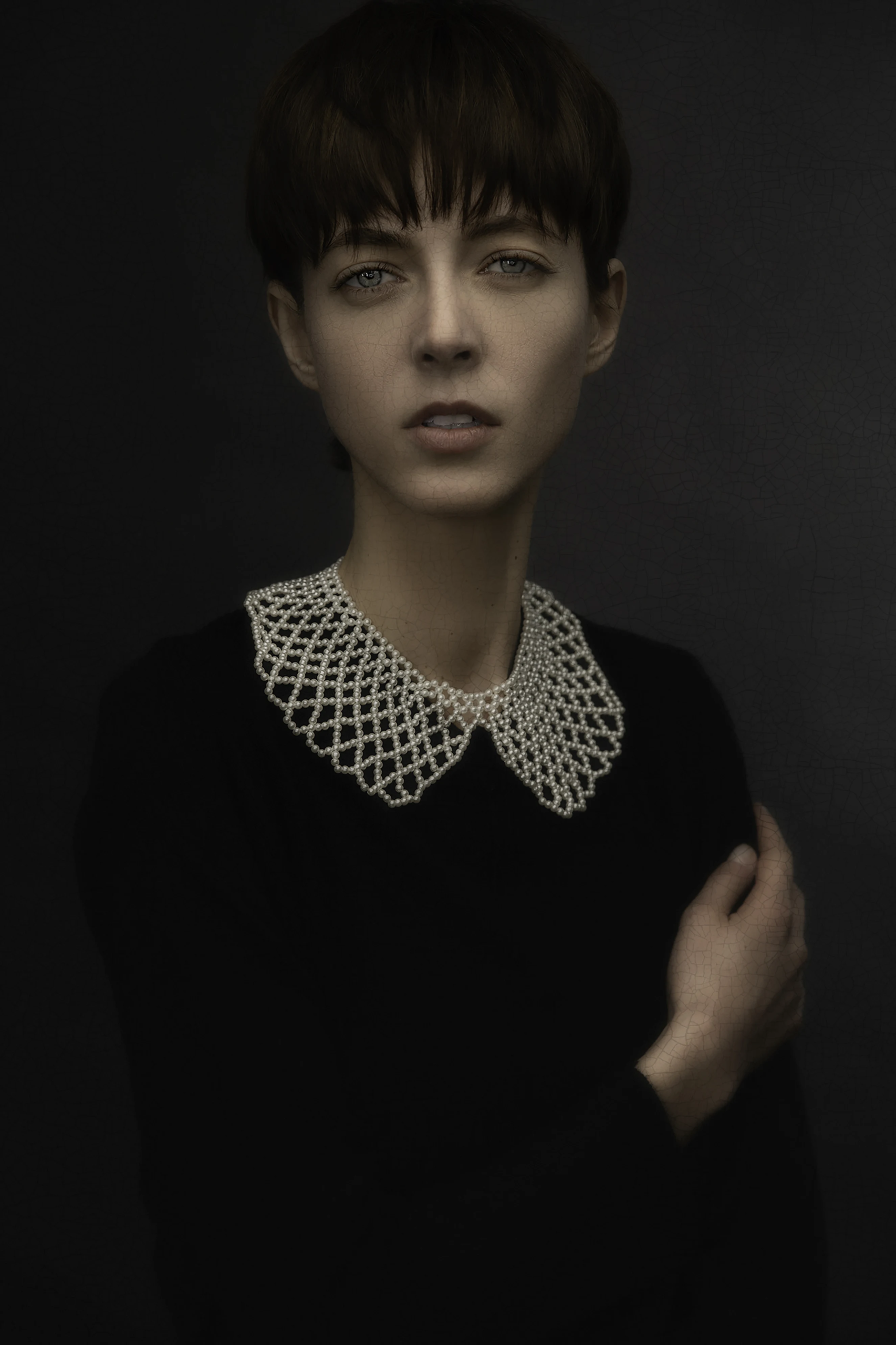 Portrait — traitement Renaissance