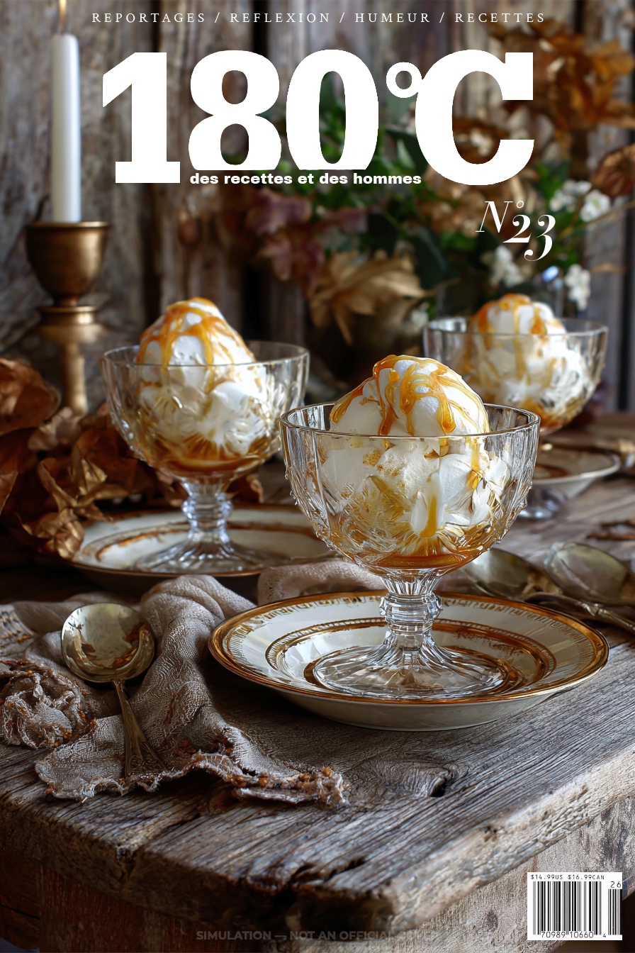 Cover magazine 180°C — composée dans The Darkroom