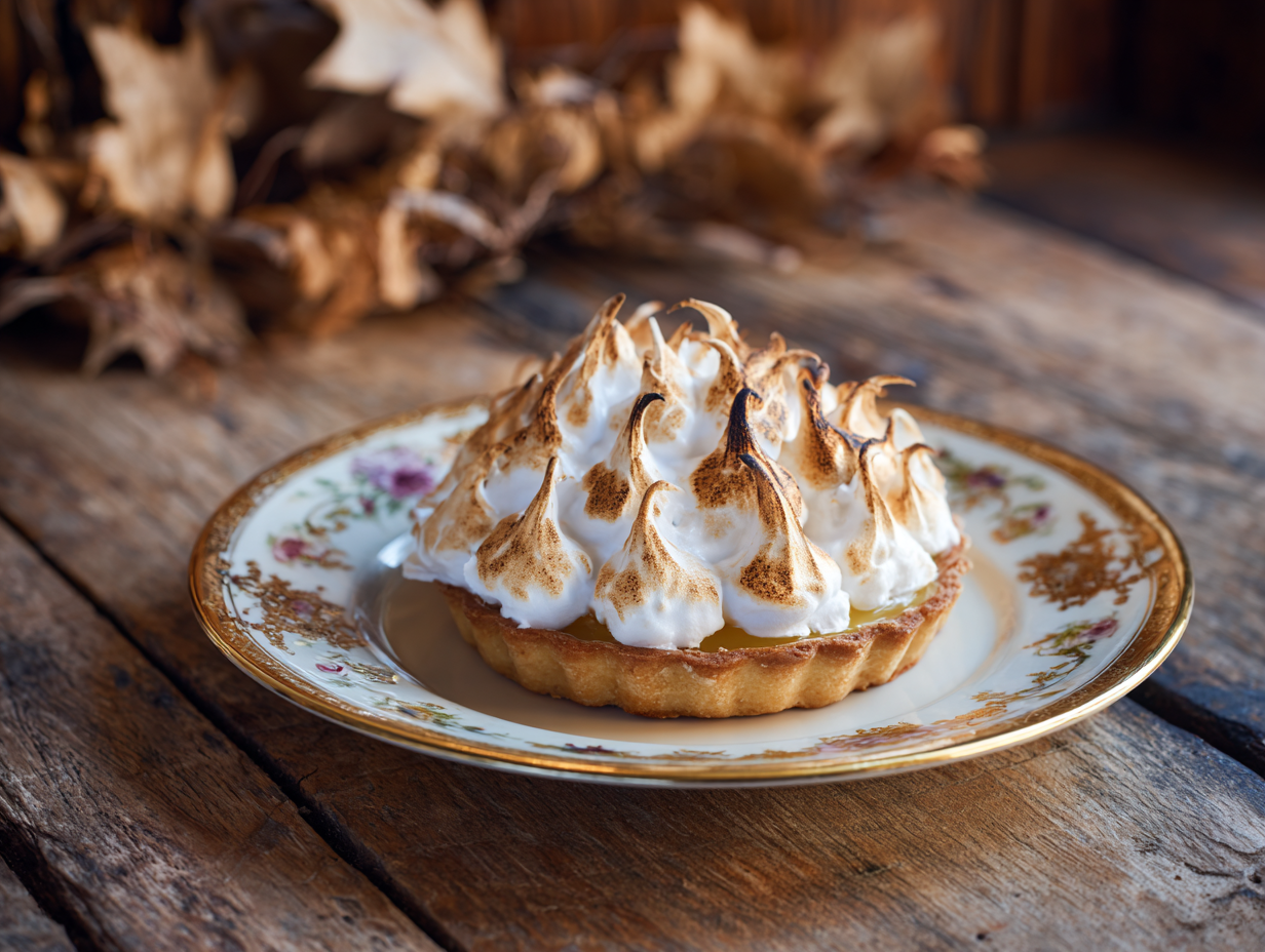 Tarte citron meringuée