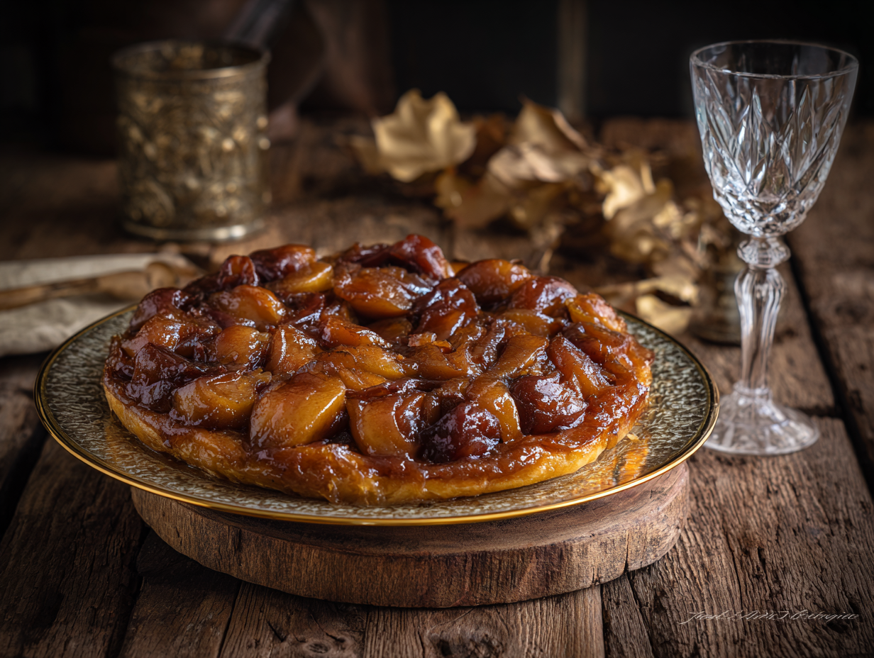 Tarte tatin caramélisée