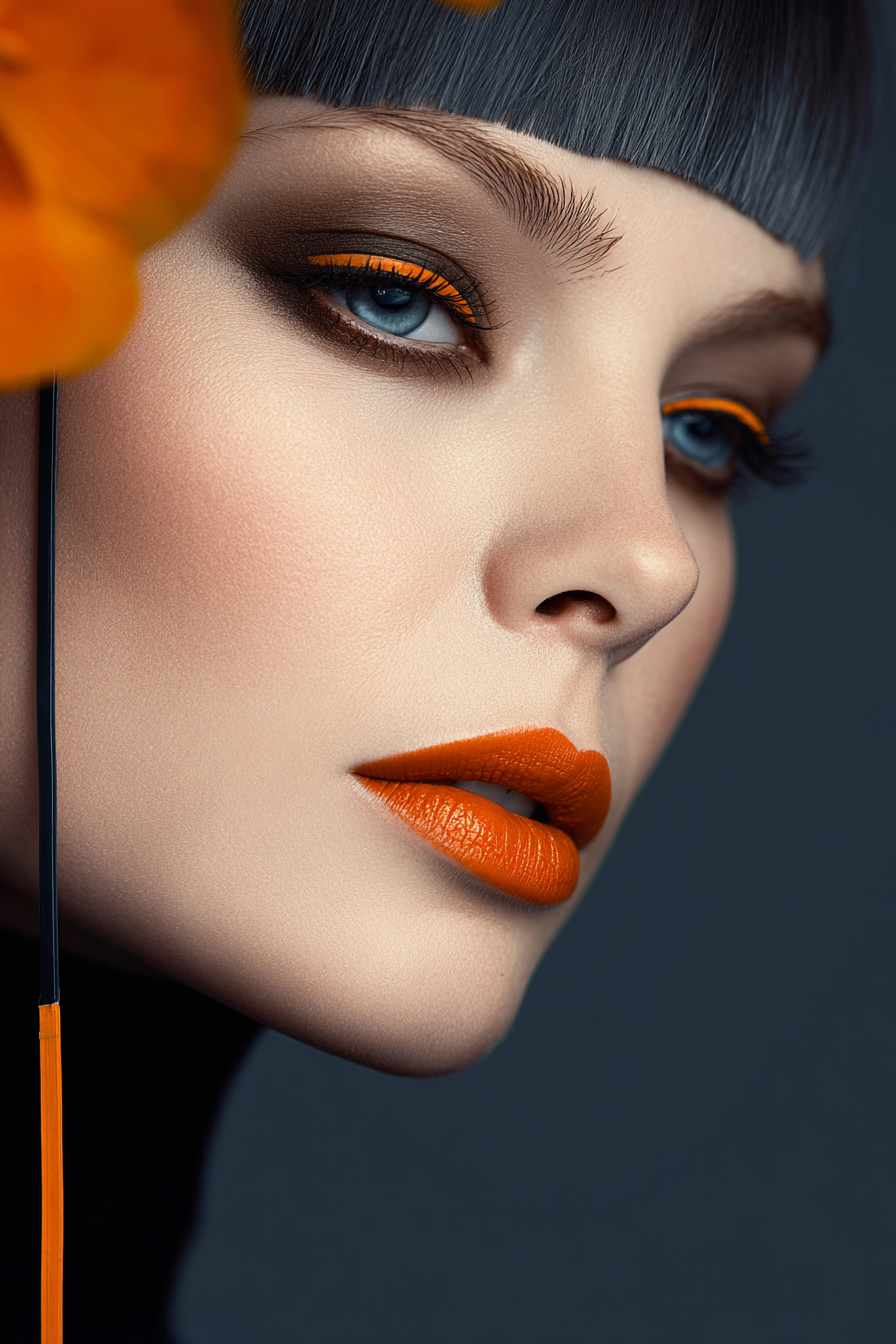 Même visage, nouveau look — hair, makeup, lighting